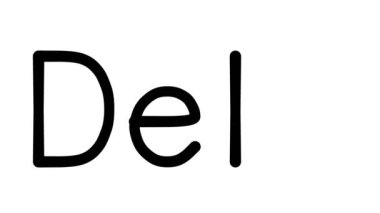 Çeşitli Sans-Serif Yazı Tipleri ve Ağırlıkları ile Elle Yazılan Metin Canlandırması