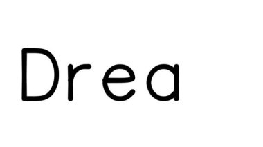 Çeşitli Sans-Serif Yazı Tipleri ve Ağırlıkları ile Rüya El Yazısı Metni CanlandırmasıName