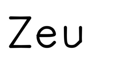 Zeus, Çeşitli Sans-Serif Yazı Tipleri ve Ağırlıkları ile Metin CanlandırmasıName