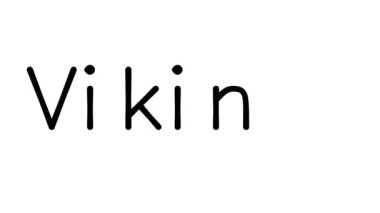 Vikings Çeşitli Sans-Serif Yazı Tipleri ve Ağırlıkları ile Metin Animasyonu