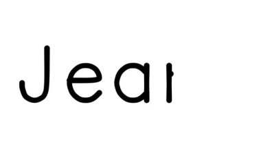 Çeşitli Sans-Serif Yazı Tipleri ve Ağırlıkları ile Kotlar El Yazısıyla Yazı Canlandırması