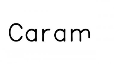 Çeşitli Sans-Serif Yazı Tipleri ve Ağırlıkları ile Karamel El Yazısı Metni CanlandırmasıName