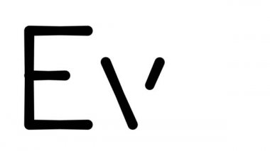 Çeşitli Sans-Serif Yazı Tipleri ve Ağırlıkları ile Şeytani El Yazısı Metni CanlandırmasıName