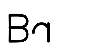Çeşitli Sans-Serif Yazı Tipleri ve Ağırlıkları ile Barn El Yazısı Metni Canlandırması