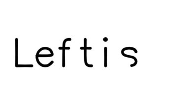 Çeşitli Sans-Serif Yazı Tipleri ve Ağırlıkları ile Leftizm El Yazısı Metni CanlandırmasıName