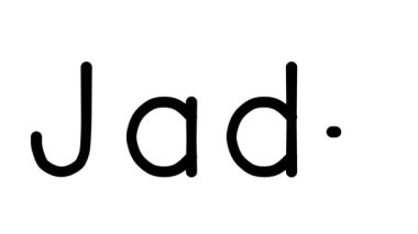 Çeşitli Sans-Serif Yazı Tipleri ve Ağırlıkları ile Yeşim El Yazısı Metni CanlandırmasıName