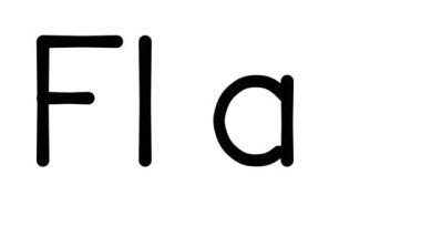 Çeşitli Sans-Serif Yazı Tipleri ve Ağırlıkları ile Bayrak El Yazısı Metni CanlandırmasıName