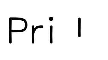 Çeşitli Sans-Serif Yazı Tipleri ve Ağırlıklarıyla Gurur El Yazısı Metni Canlandırması