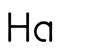 Çeşitli Sans-Serif Yazı Tipleri ve Ağırlıkları ile Saç El Yazısı Metni Canlandırması