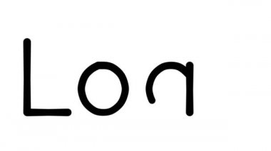 Çeşitli Sans-Serif Yazı Tipleri ve Ağırlıkları ile Kredi El Yazısı Metni Animasyonu