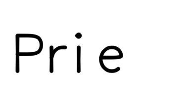 Çeşitli Sans-Serif Yazı Tipleri ve Ağırlıkları ile Rahip El Yazısı Metni Animasyonu