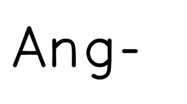 Çeşitli Sans-Serif Yazı Tipleri ve Ağırlıkları ile Öfke El Yazıları Animasyonu
