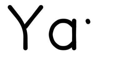 Çeşitli Sans-Serif Yazı Tipleri ve Ağırlıkları ile Yay El Yazısı Metni CanlandırmasıName