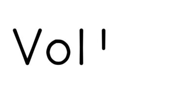 Çeşitli Sans-Serif Yazı Tipleri ve Ağırlıkları ile Volley El Yazısı Metni CanlandırmasıName