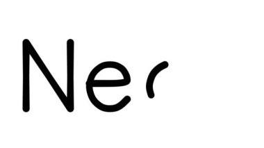 Çeşitli Sans-Serif Yazı Tipleri ve Ağırlıkları ile Neon El Yazısı Metni Canlandırması