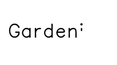 Çeşitli Sans-Serif Yazı Tipleri ve Ağırlıkları ile Bahçe Yazılı Metin CanlandırmasıName