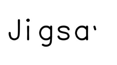 Çeşitli Sans-Serif Yazı Tipleri ve Ağırlıkları ile Yapboz El Yazısı Metni CanlandırmasıName