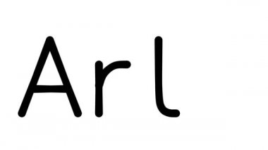 Çeşitli Sans-Serif Yazı Tipleri ve Ağırlıkları ile El Yazıları Canlandırması