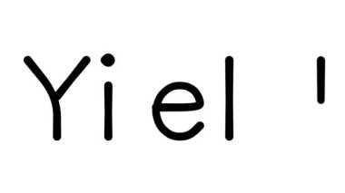 Çeşitli Sans-Serif Yazı Tipleri ve Ağırlıkları ile El Yazıları Canlandırması Ver