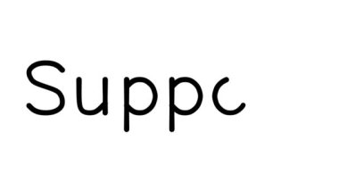 Çeşitli Sans-Serif Yazı Tipleri ve Ağırlıkları ile El Yazıları Canlandırmasını Destekle