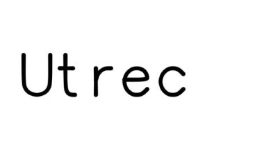 Çeşitli Sans-Serif Yazı Tipleri ve Ağırlıkları ile Utrecht El Yazısı Metni CanlandırmasıName