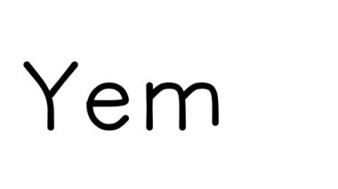 Yemen Çeşitli Sans-Serif Yazı Tipleri ve Ağırlıkları ile Metin Animasyonu