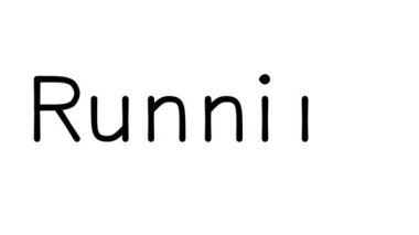 Çeşitli Sans-Serif Yazı Tipleri ve Ağırlıkları ile El Yazısı Canlandırması Çalıştırılıyor
