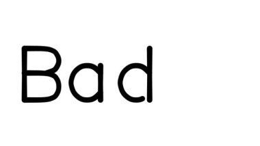 Çeşitli Sans-Serif Yazı Tipleri ve Ağırlıkları ile Baden El Yazısı Metni CanlandırmasıName