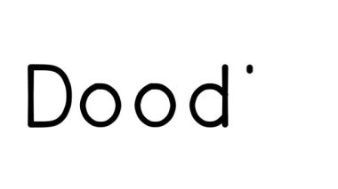 Çeşitli Sans-Serif Yazı Tipleri ve Ağırlıkları ile Doodle El Yazısı Metni CanlandırmasıName