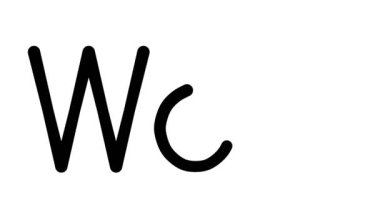 Çeşitli Sans-Serif Yazı Tipleri ve Ağırlıkları ile El Yazısı Animasyonu