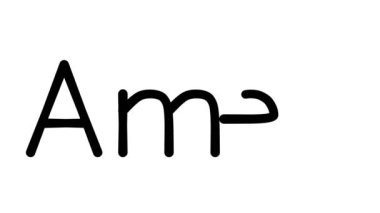 Çeşitli Sans-Serif Yazı Tipleri ve Ağırlıkları ile Amin El Yazısı Metni CanlandırmasıName