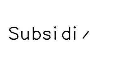 Çeşitli Sans-Serif Yazı Tipleri ve Ağırlıkları ile sübvanse edilmiş Metin Canlandırması
