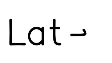 Çeşitli Sans-Serif Yazı Tipleri ve Ağırlıkları ile Latex El Yazısı Metni CanlandırmasıName