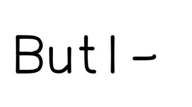 Çeşitli Sans-Serif Yazı Tipleri ve Ağırlıklarıyla Uşak El Yazısı Canlandırması