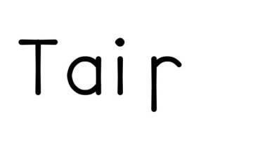 Çeşitli Sans-Serif Yazı Tipleri ve Ağırlıkları ile Taipei El Yazısı Metni CanlandırmasıName