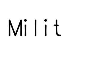 Çeşitli Sans-Serif Yazı Tipleri ve Ağırlıkları ile Askeri Metin Animasyonu