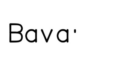 Çeşitli Sans-Serif Yazı Tipleri ve Ağırlıklarıyla Bavyera Metin Canlandırması