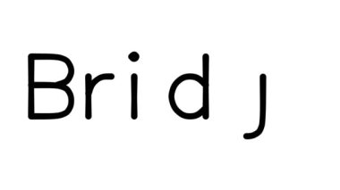 Köprü Yazılı Metin Canlandırması Çeşitli Sans-Serif Yazı Tipleri ve Ağırlıkları