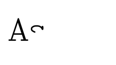 Serif Yazı Tipleri ve Ağırlıklarındaki Aspen Canlandırılmış El Yazısı Metni