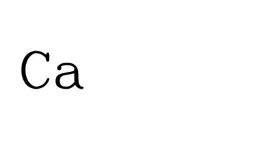 Serif Yazı Tipi ve Ağırlığı ile Kaptan Animasyon Metni