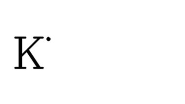 Serif Yazı Tipi ve Ağırlığı ile Kedi Animasyonu El Yazısı Metni