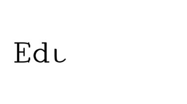 Serif Yazı Tipi ve Ağırlığı ile Eğitim Canlandırılmış El Yazısı Metni