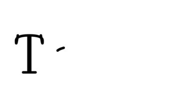 Serif Yazı Tipleri ve Ağırlığı ile Tost Canlandırılmış El Yazısı Metni