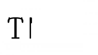 Serif Yazı Tipleri ve Ağırlığı ile Çalınan El Yazısı Metni