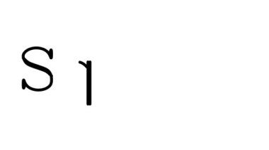 Serif Yazı Tipleri ve Ağırlıklarıyla Kare Canlandırılmış El Yazısı Metni