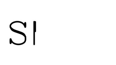 Serif Yazı Tipleri ve Ağırlığı ile Shale Canlandırılmış El Yazısı Metni