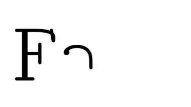 Hızlı Animasyon El Yazısı Metni Serif Yazı Tipleri ve Ağırlığı