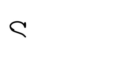 Serif Yazı Tipleri ve Ağırlığı ile Kısaltılmış El Yazısı Metni