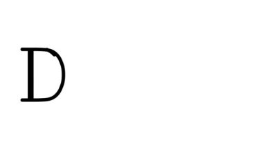 Serif Yazı Tipi ve Ağırlığı ile Diyot Canlandırılmış El Yazısı Metni