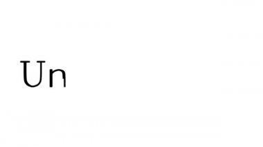 Serif Yazı Tipleri ve Ağırlığı ile Lisanssız El Yazısı Metni